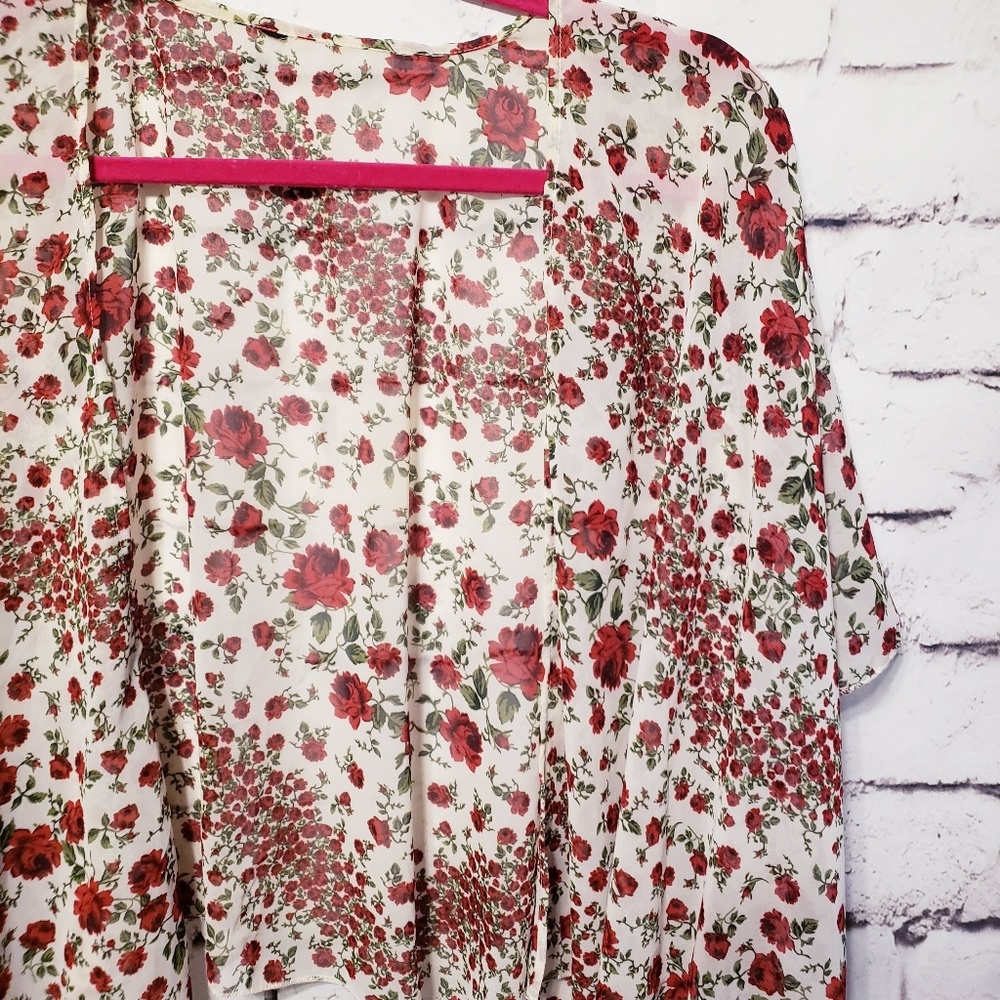 Cute floral cardigan
